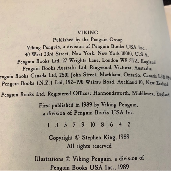 Stephen King The Dark Half 1st Edition - Picture 8 of 11